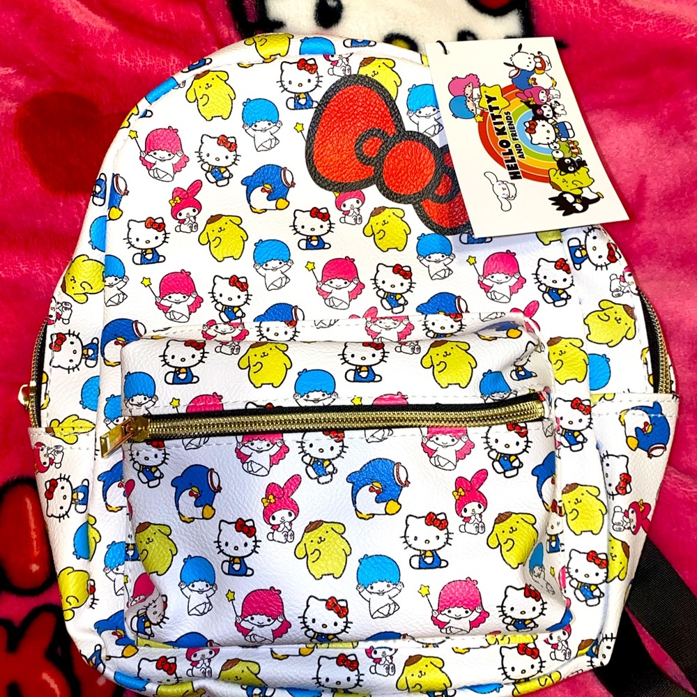 Hello kitty and friends mini book bag